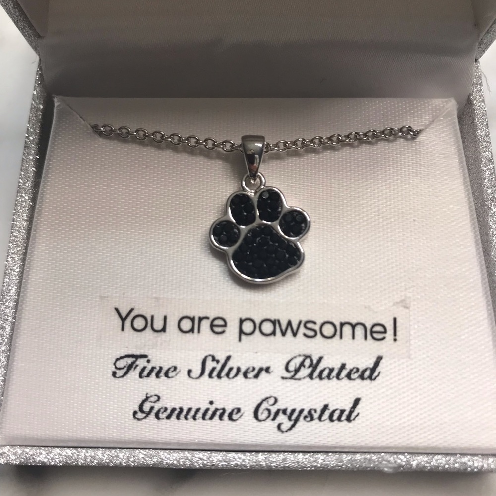 Paw necklace